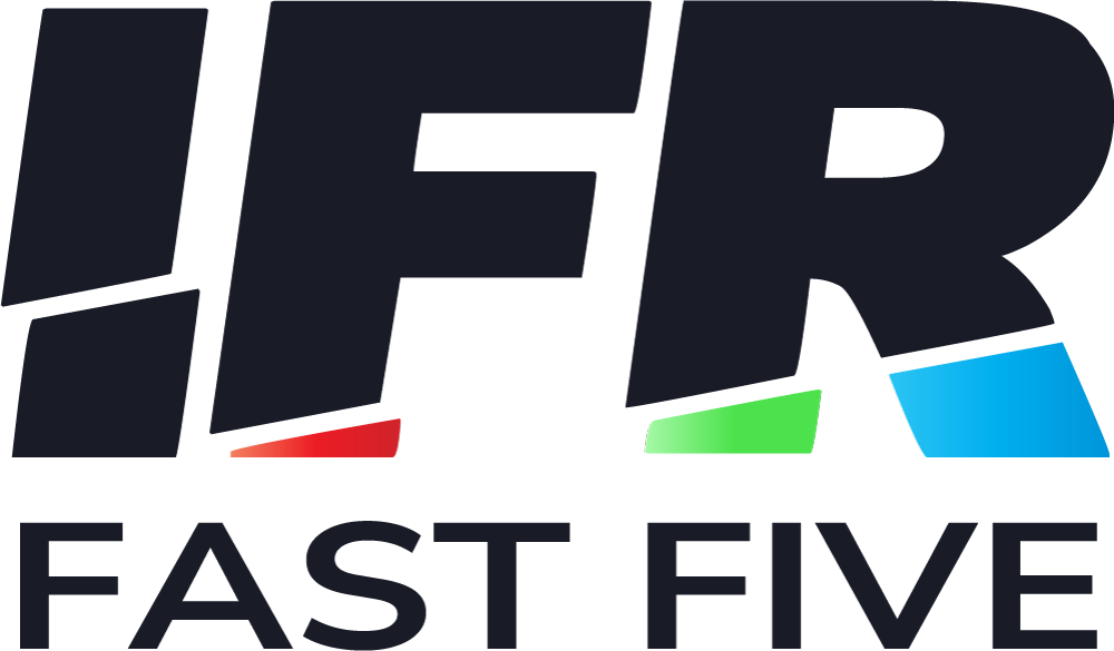Fast Five navy logo