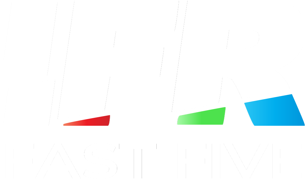Fast Five white logo