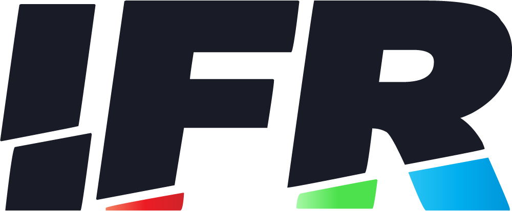 IFR Events navy logo